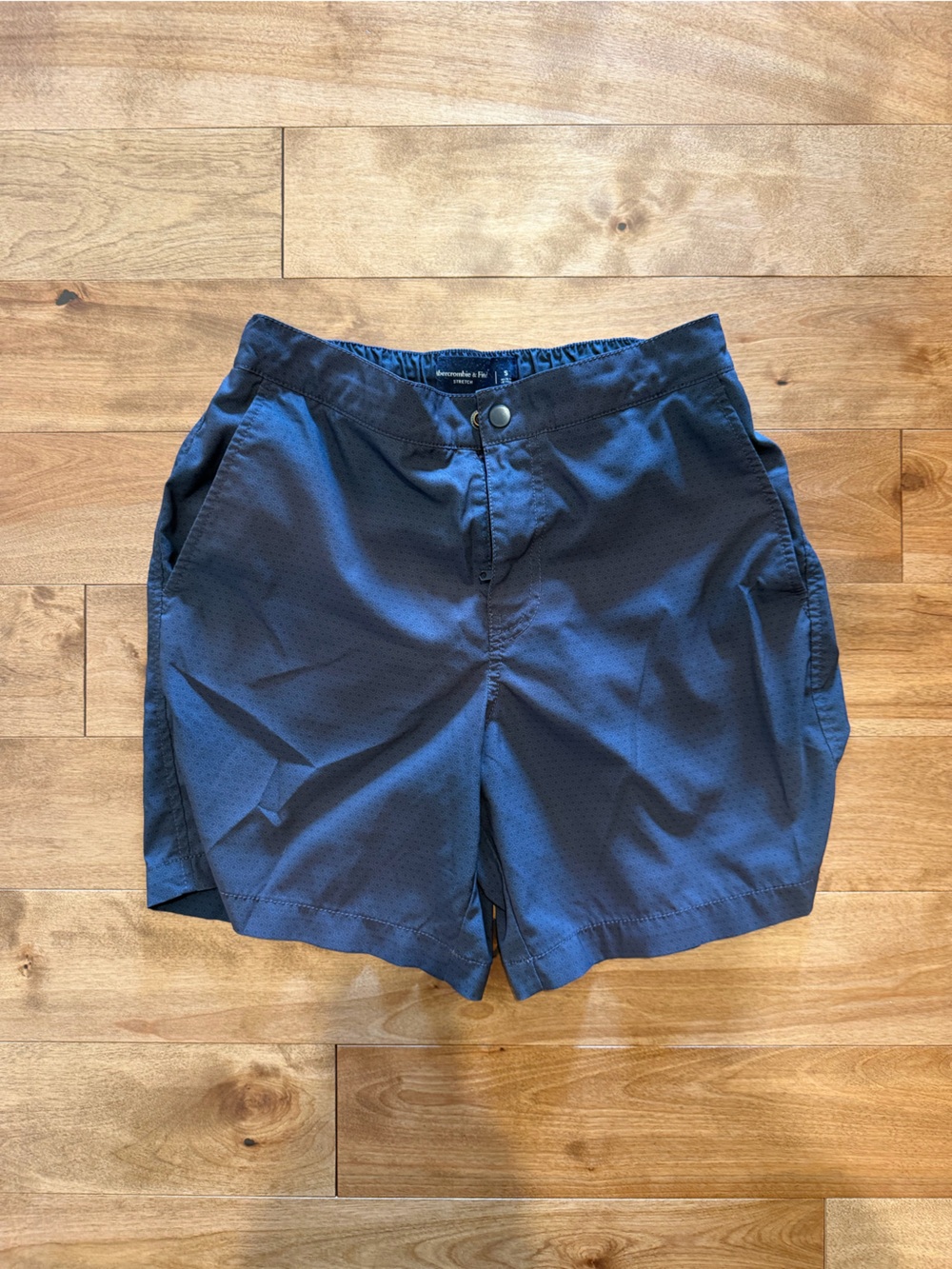 Abercrombie & Fitch Navy Windbreaker Jacket
